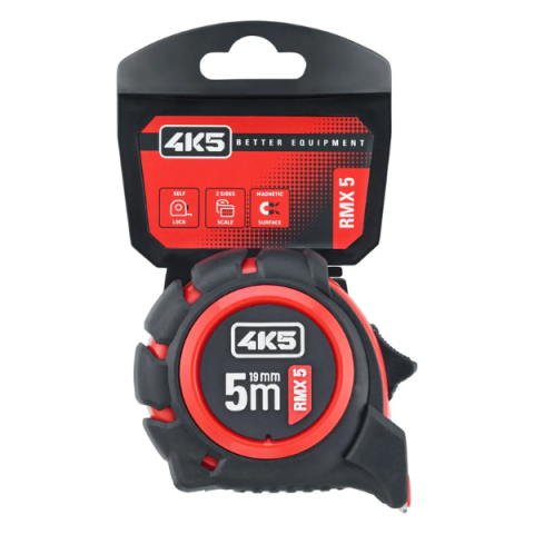 Fita métrica profissional magnética 4K5 RMX5